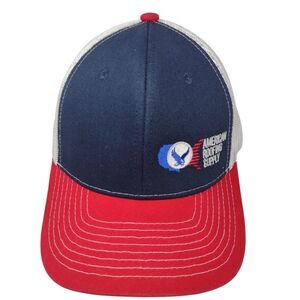 American Roofing Supply Snapback Trucker Hat Multicolor OSFM Mesh Direct Caps